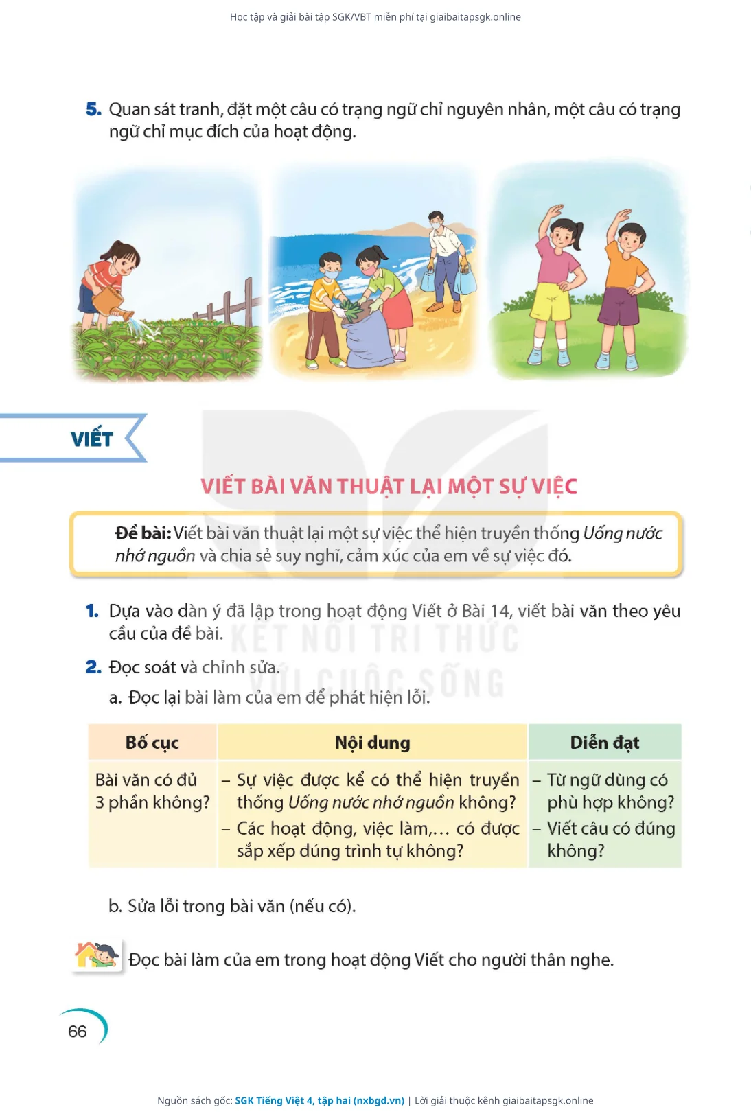 Trang 67 sách giáo khoa SGK Tiếng Việt 4, tập hai thu nhỏ
