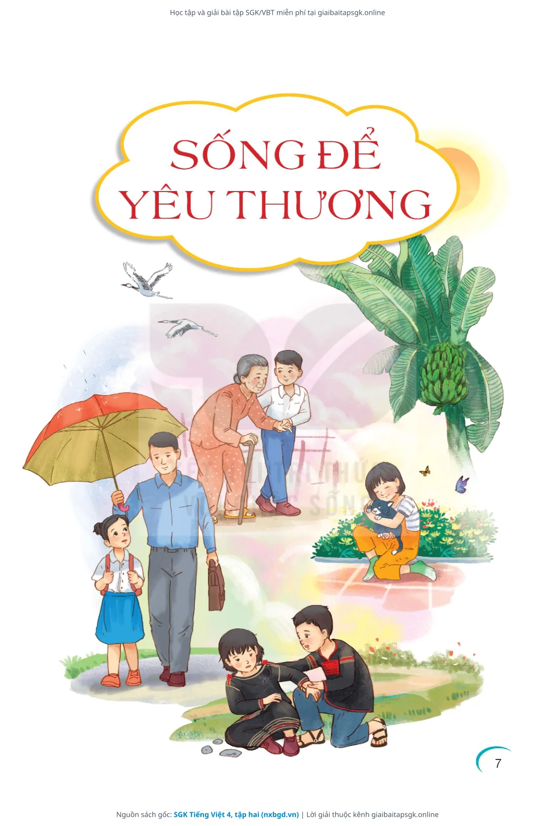 Trang 8 sách giáo khoa SGK Tiếng Việt 4, tập hai thu nhỏ