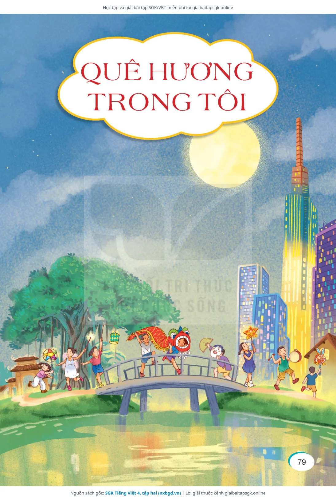 Trang 80 sách giáo khoa SGK Tiếng Việt 4, tập hai thu nhỏ