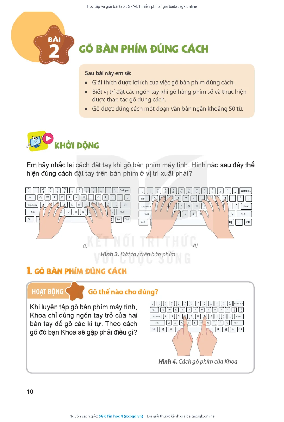 Trang 11 sách giáo khoa SGK Tin học 4 thu nhỏ