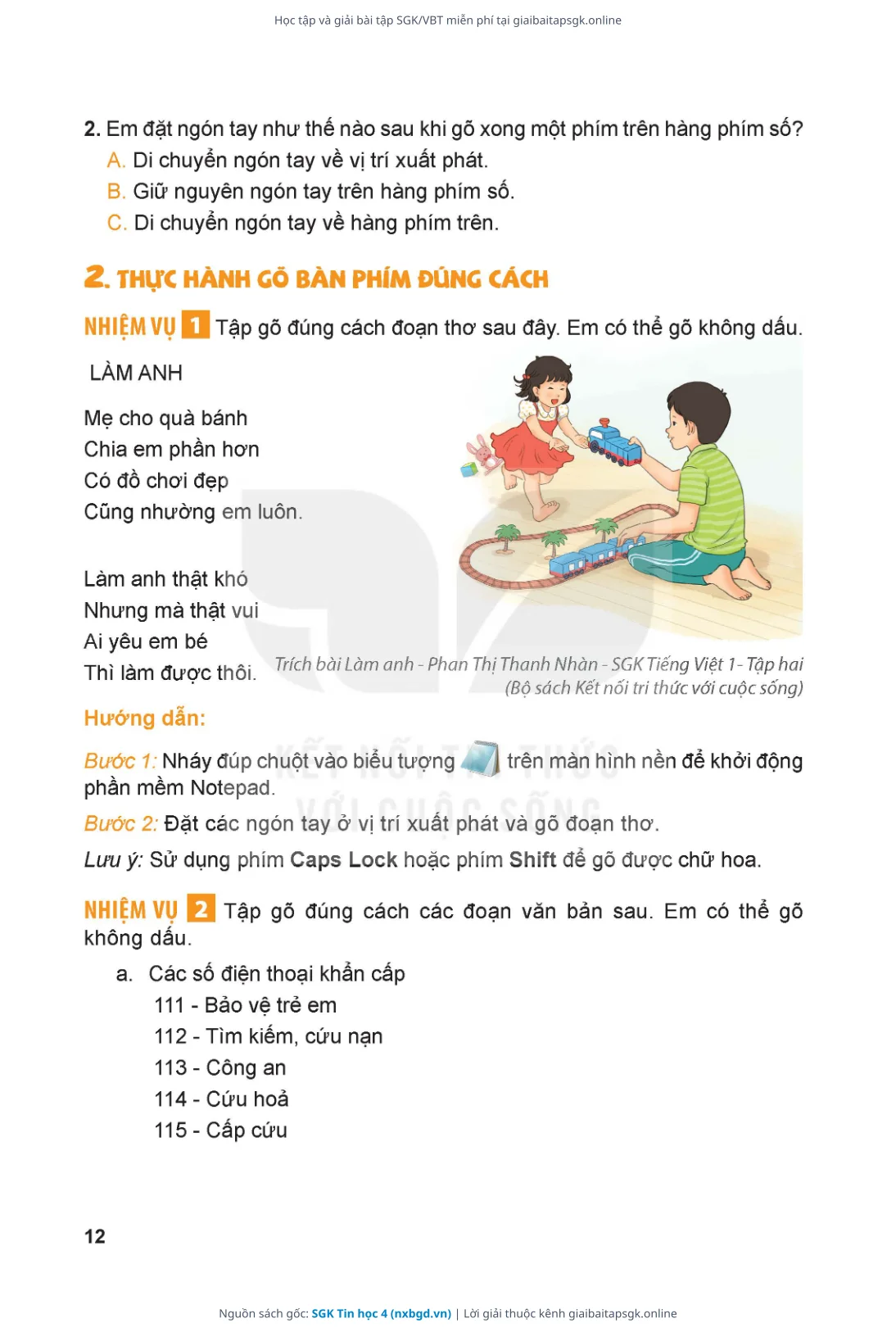 Trang 13 sách giáo khoa SGK Tin học 4 thu nhỏ