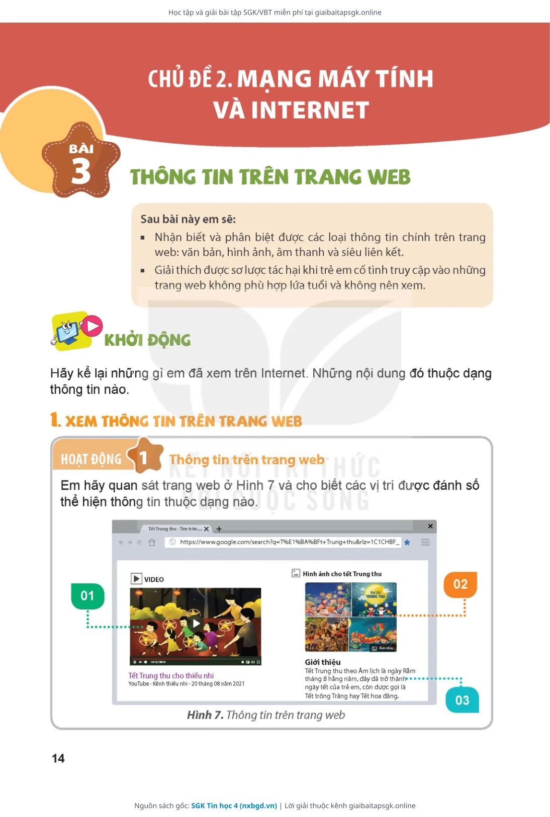 Trang 15 sách giáo khoa SGK Tin học 4 thu nhỏ