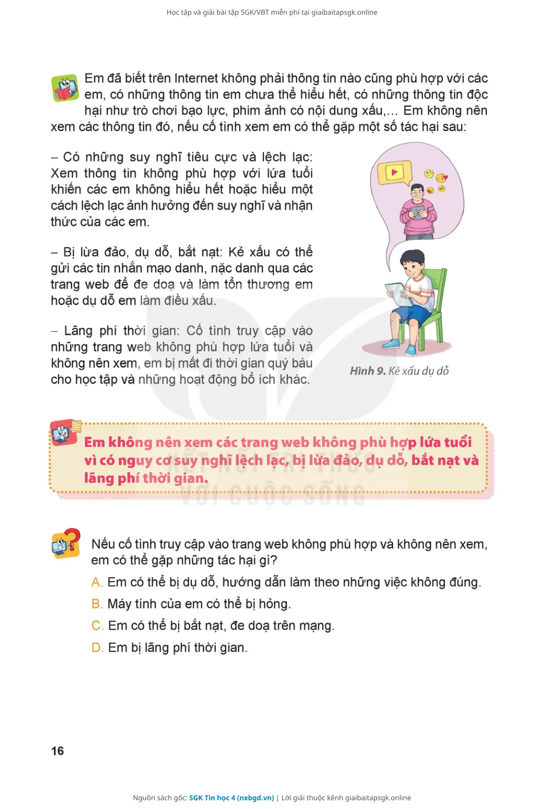 Trang 17 sách giáo khoa SGK Tin học 4 thu nhỏ