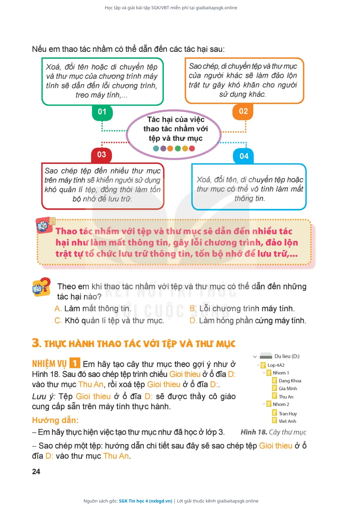 Trang 25 sách giáo khoa SGK Tin học 4 thu nhỏ