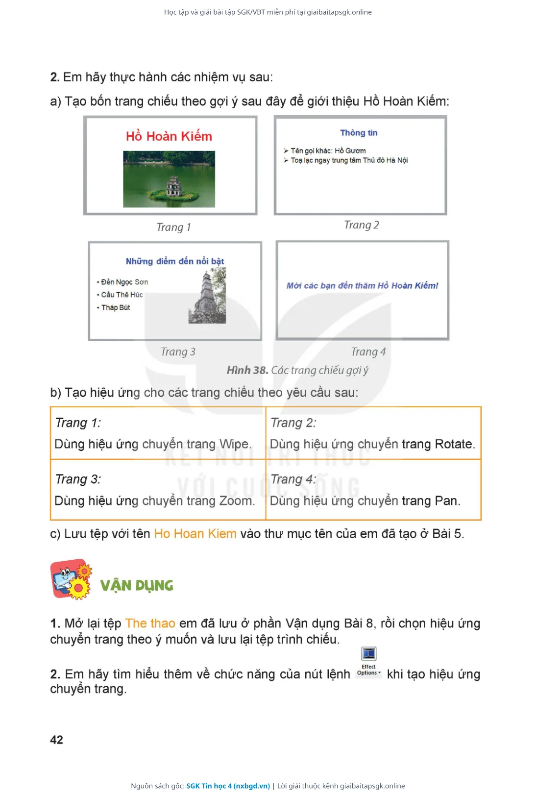 Trang 43 sách giáo khoa SGK Tin học 4 thu nhỏ