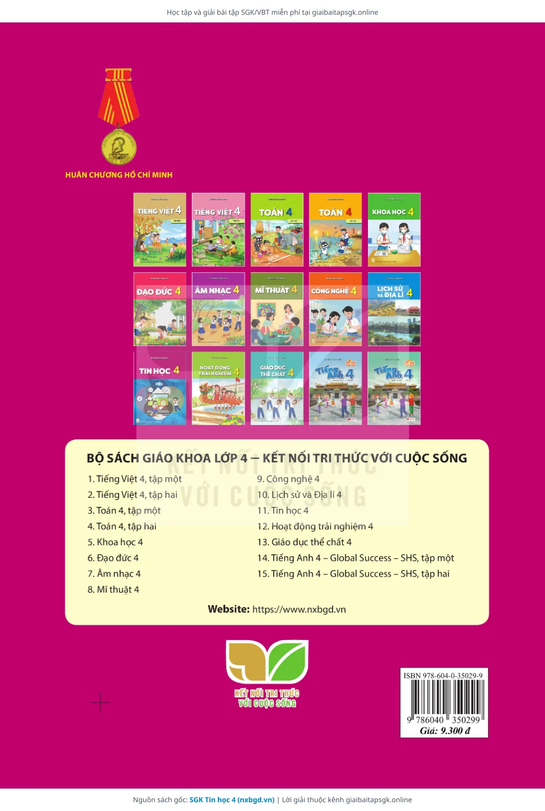 Trang 78 sách giáo khoa SGK Tin học 4 thu nhỏ