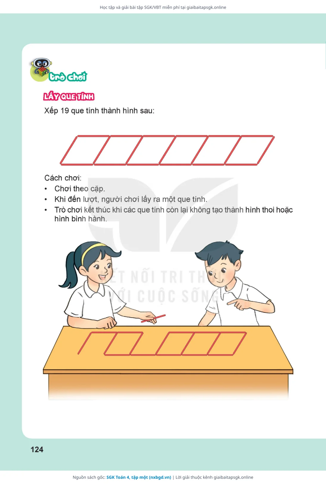 Trang 125 sách giáo khoa SGK Toán 4, tập một thu nhỏ