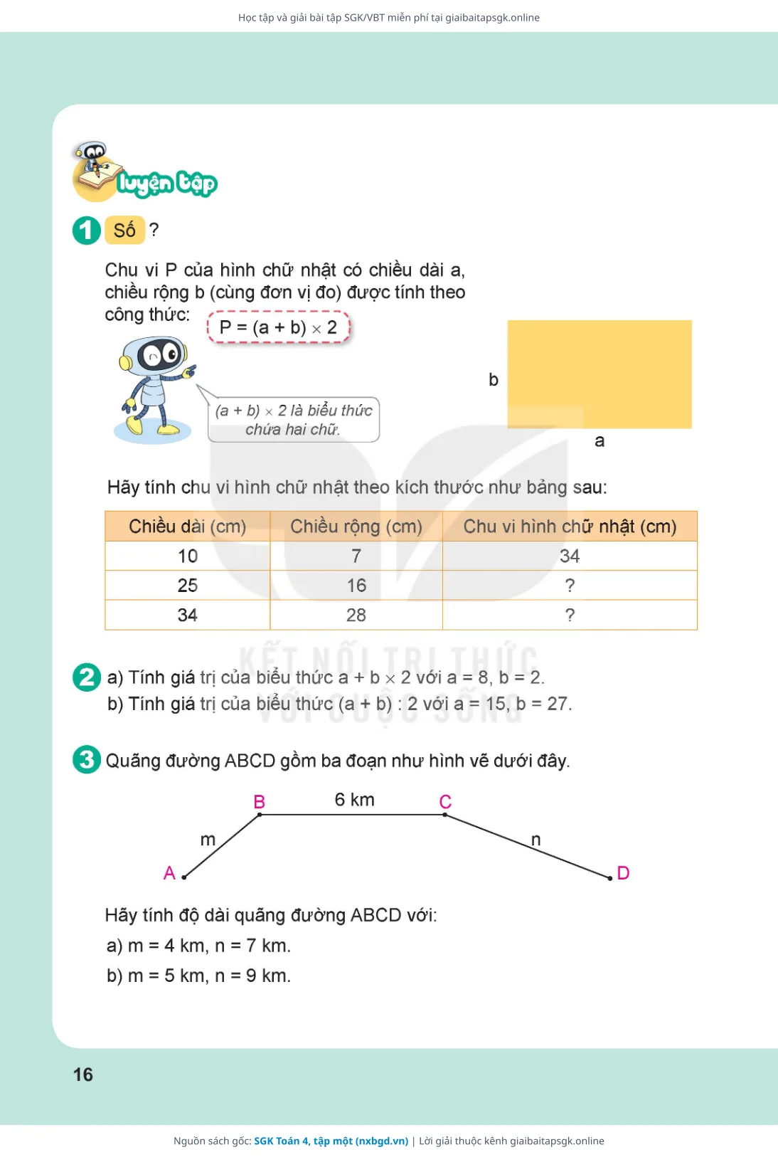 Trang 17 sách giáo khoa SGK Toán 4, tập một thu nhỏ