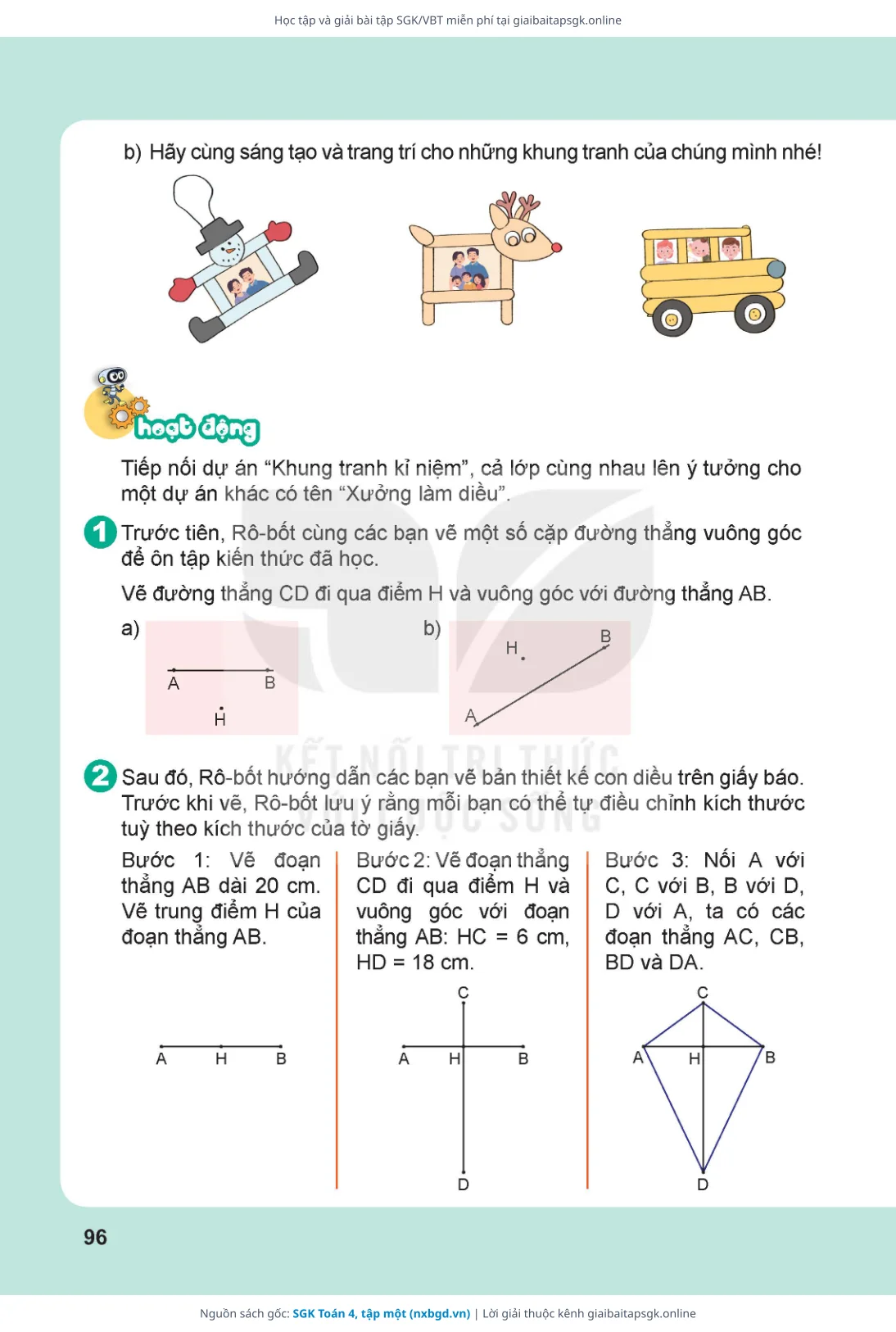 Trang 97 sách giáo khoa SGK Toán 4, tập một thu nhỏ