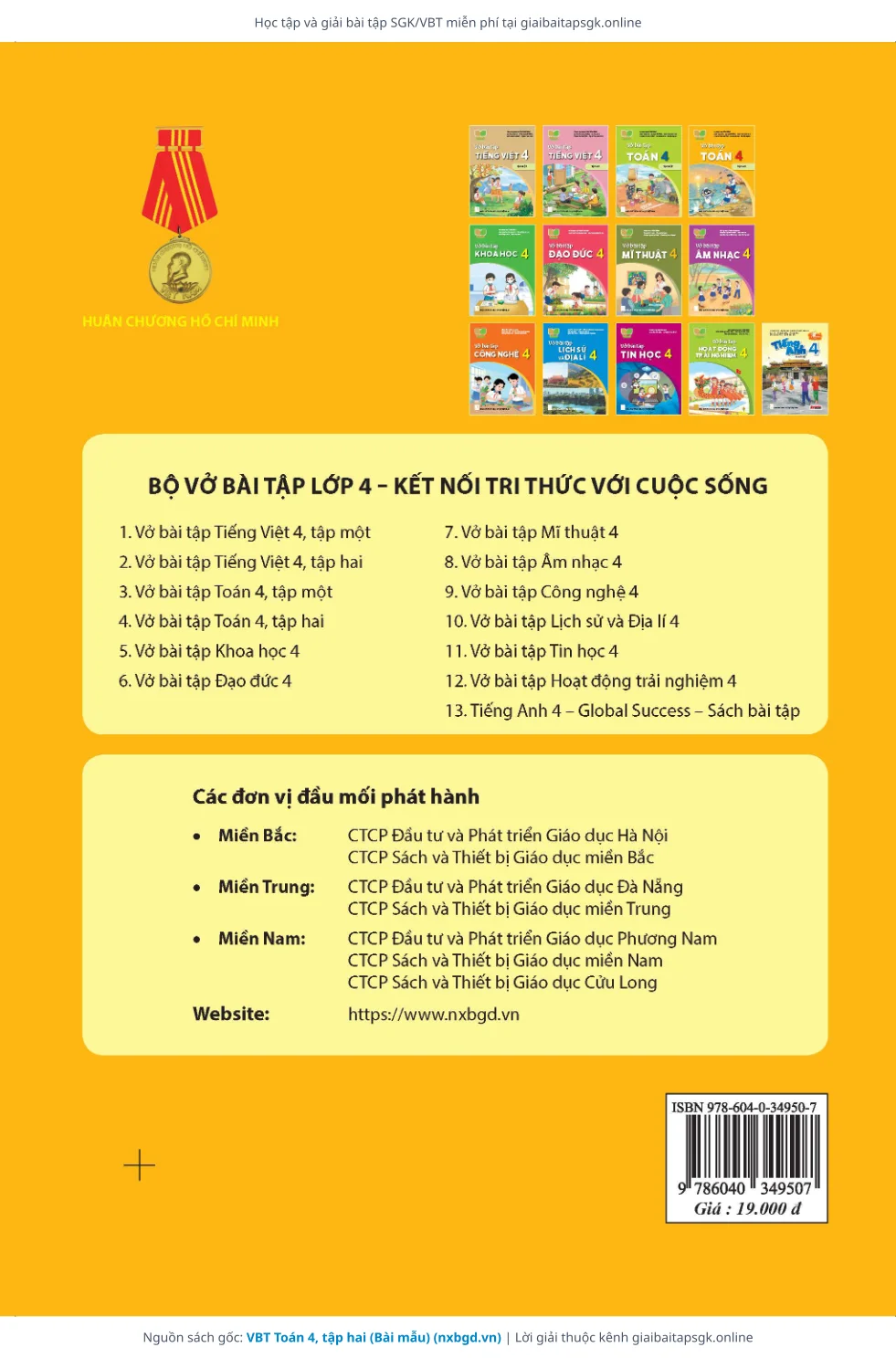 Trang 8 sách giáo khoa VBT Toán 4, tập hai (Bài mẫu) thu nhỏ