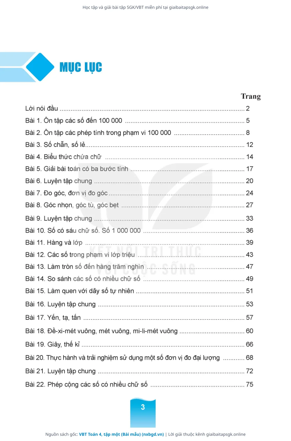 Trang 4 sách giáo khoa VBT Toán 4, tập một (Bài mẫu) thu nhỏ