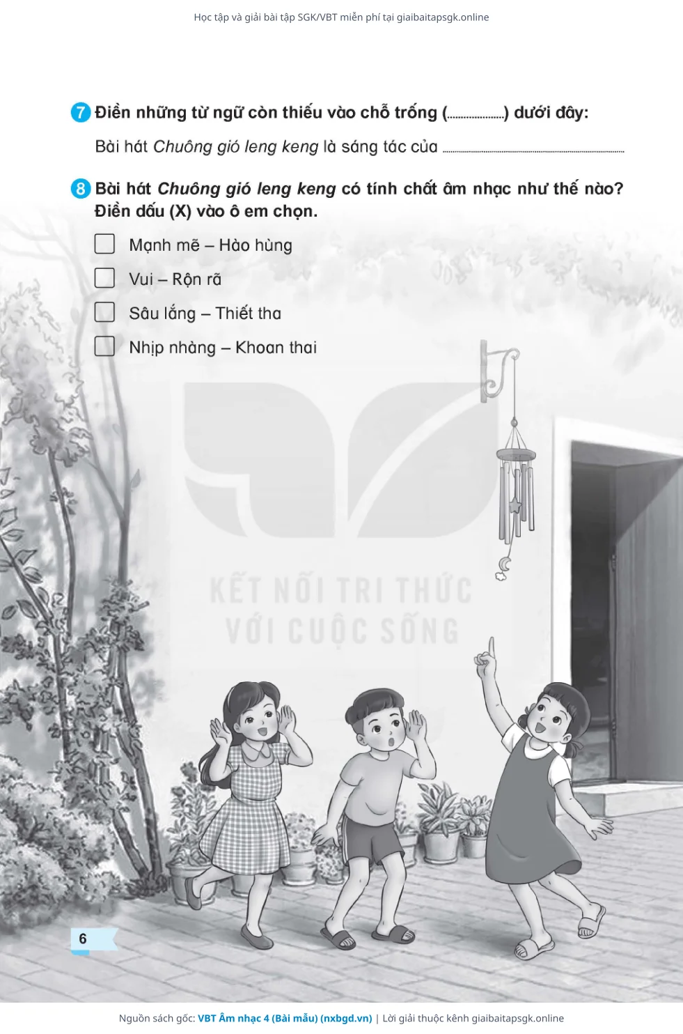 Trang 7 sách giáo khoa VBT Âm nhạc 4 (Bài mẫu) thu nhỏ