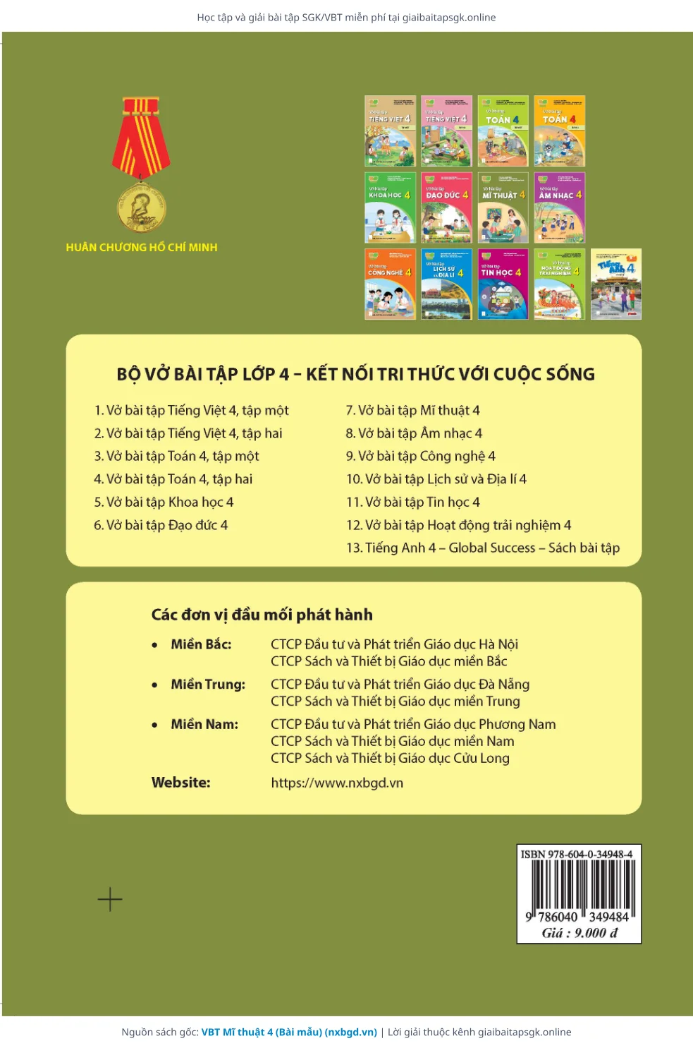 Trang 10 sách giáo khoa VBT Mĩ thuật 4 (Bài mẫu) thu nhỏ