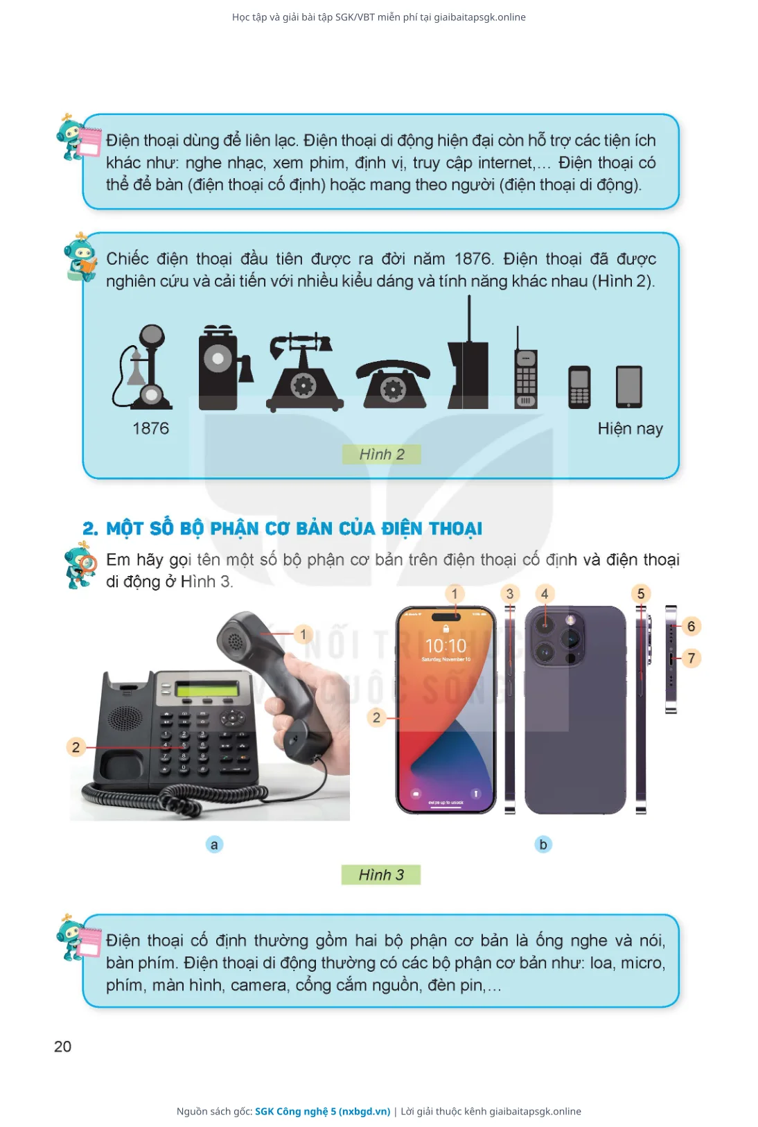 Trang 21 sách giáo khoa SGK Công nghệ 5 thu nhỏ