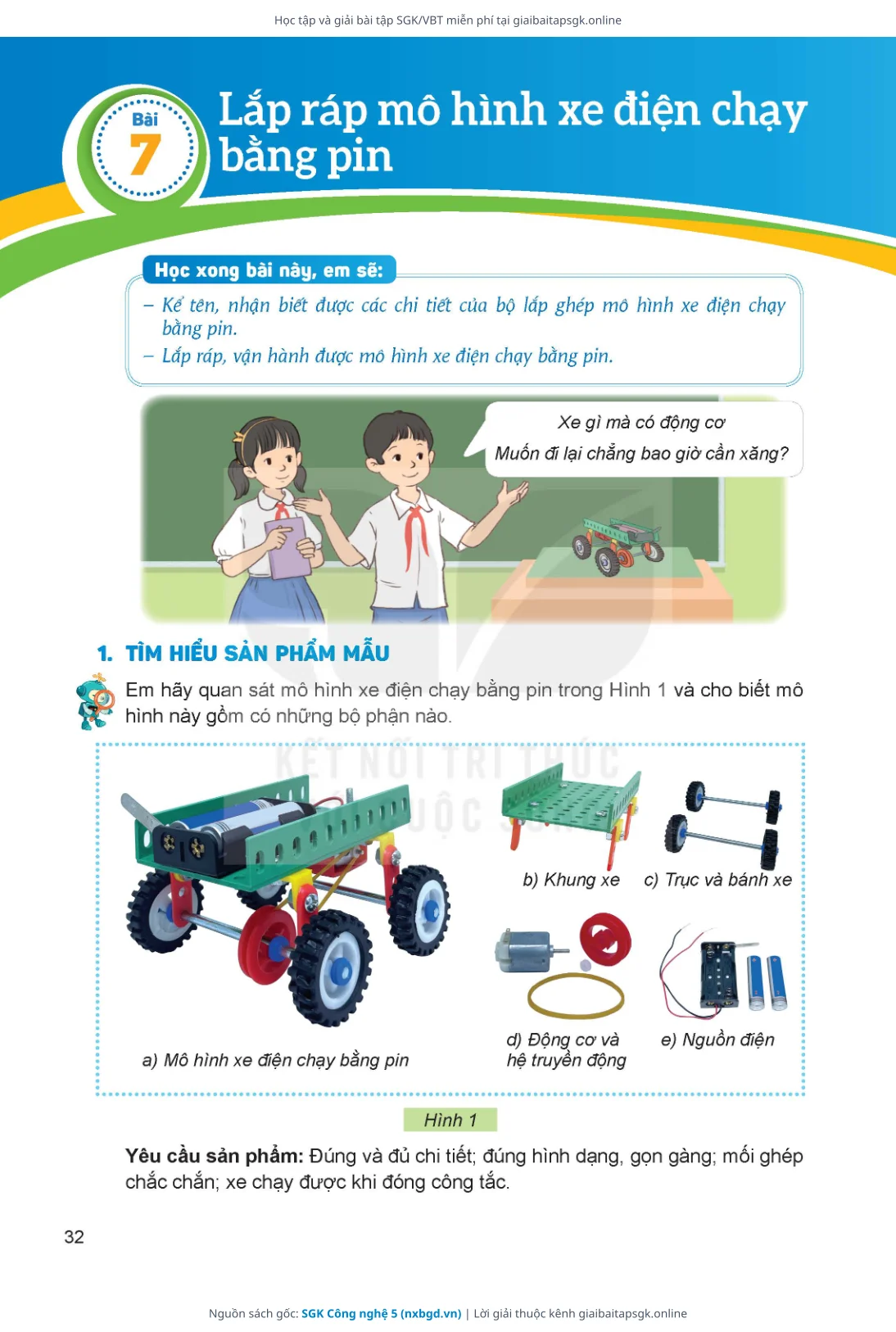 Trang 33 sách giáo khoa SGK Công nghệ 5 thu nhỏ