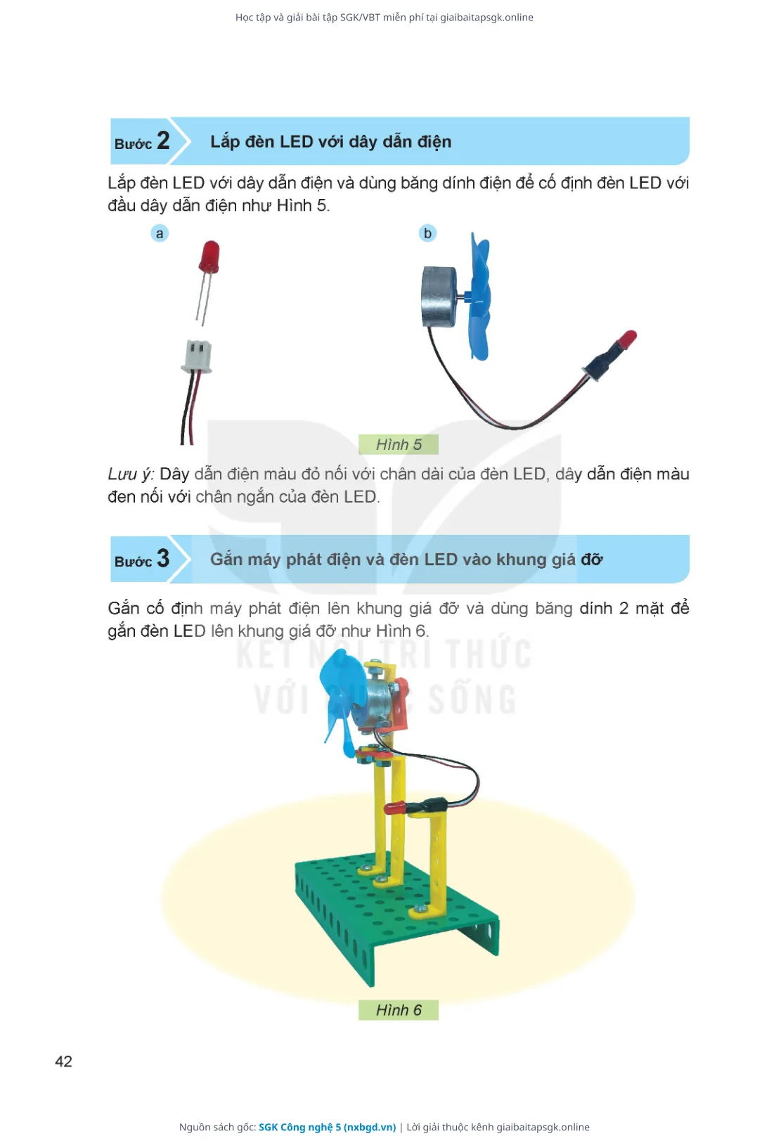 Trang 43 sách giáo khoa SGK Công nghệ 5 thu nhỏ