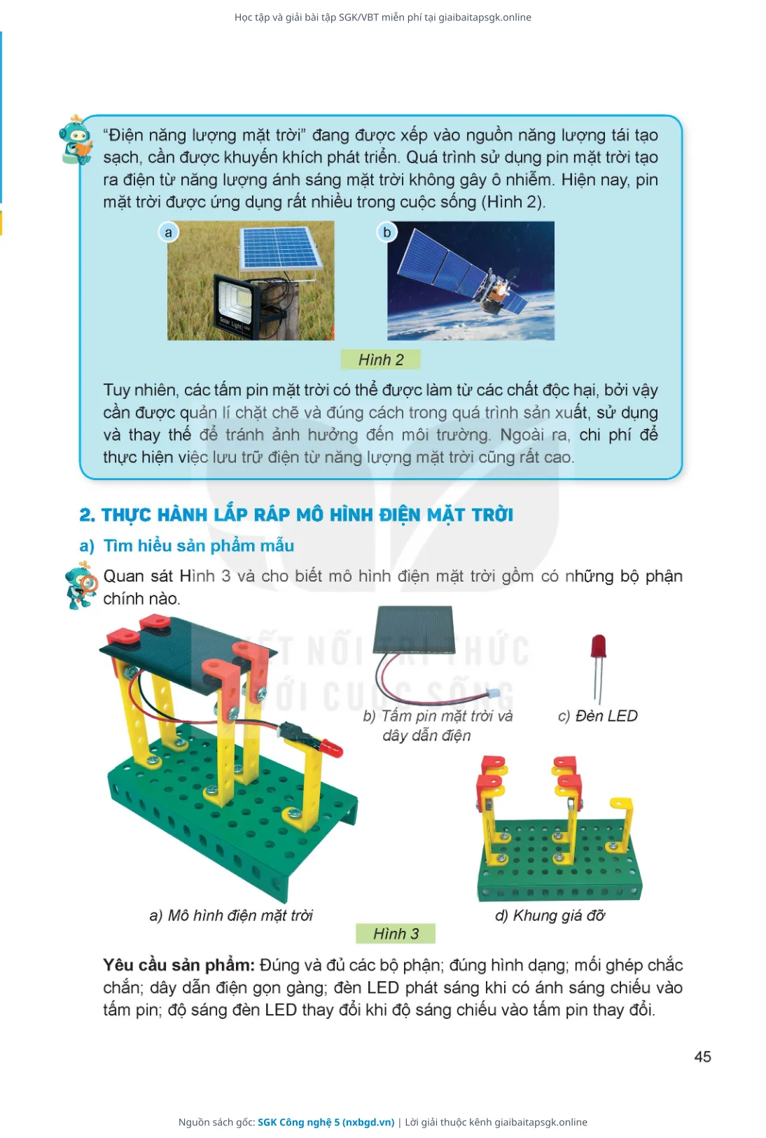 Trang 46 sách giáo khoa SGK Công nghệ 5 thu nhỏ