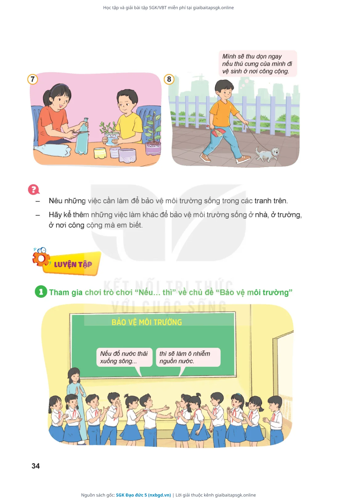 Trang 35 sách giáo khoa SGK Đạo đức 5 thu nhỏ