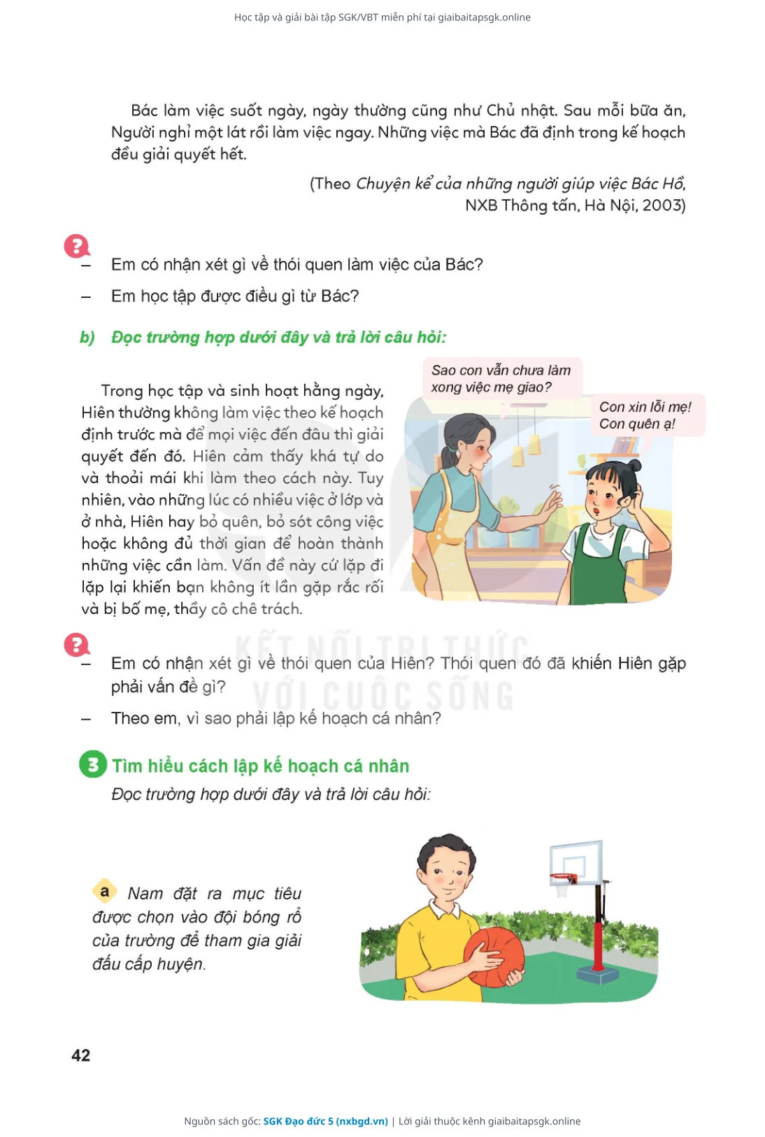 Trang 43 sách giáo khoa SGK Đạo đức 5 thu nhỏ