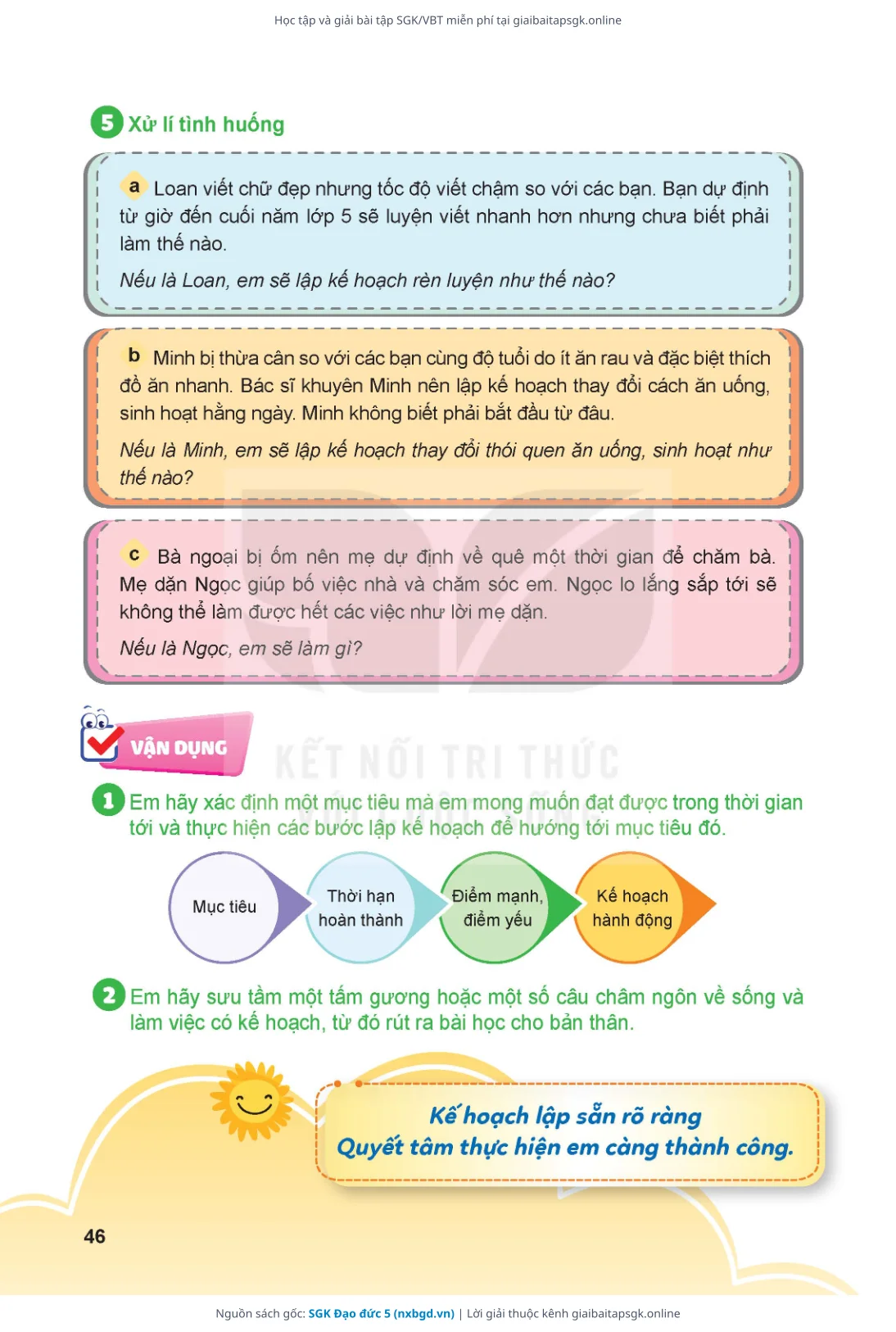 Trang 47 sách giáo khoa SGK Đạo đức 5 thu nhỏ