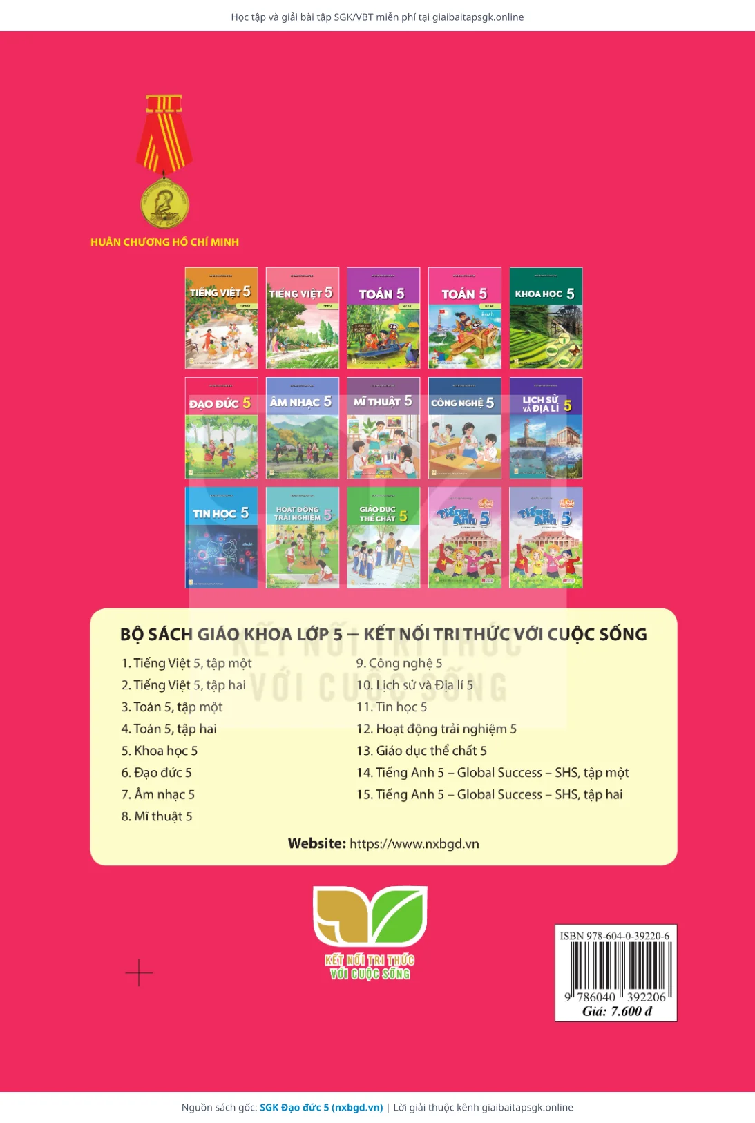 Trang 66 sách giáo khoa SGK Đạo đức 5 thu nhỏ