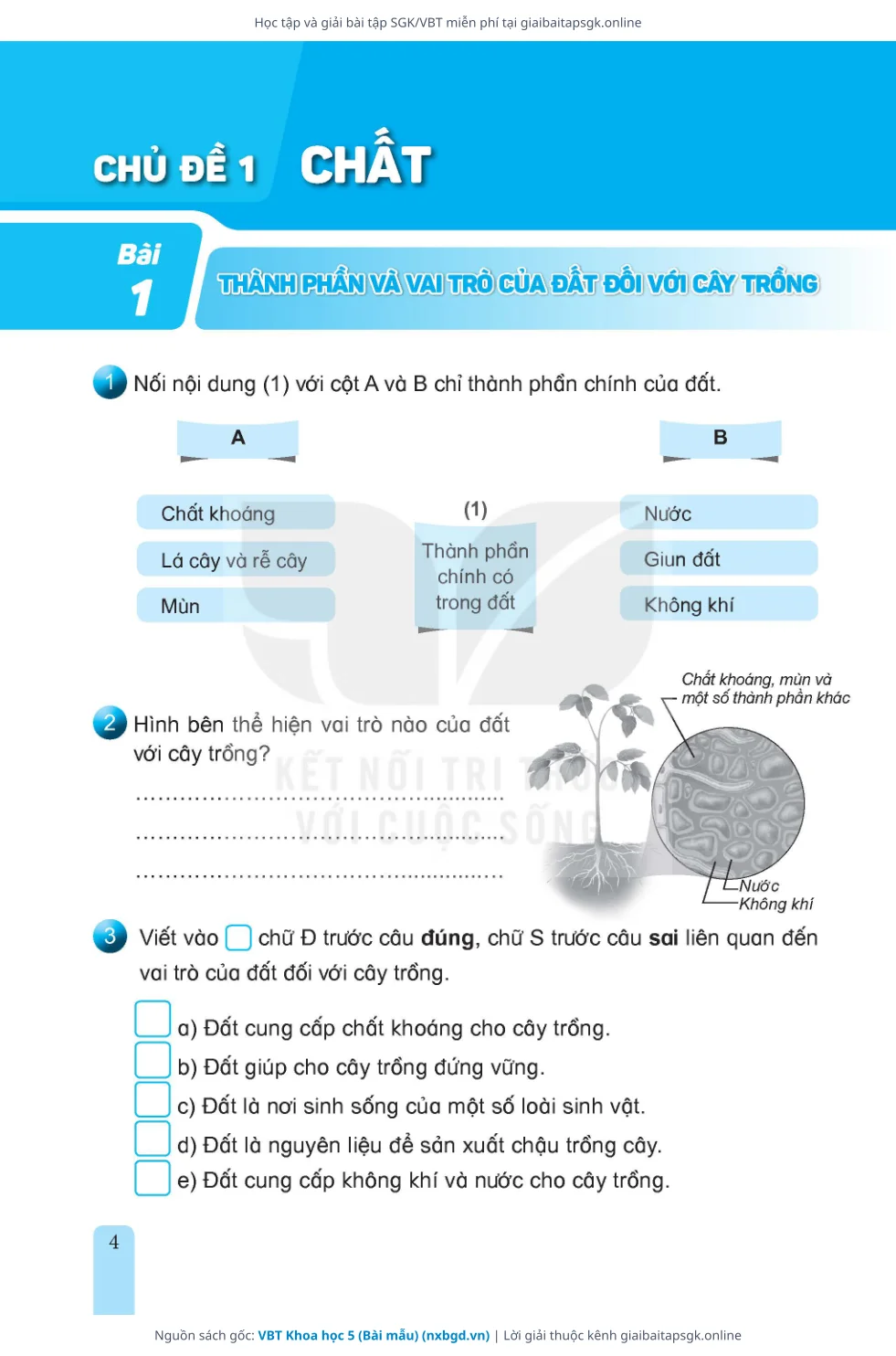 Trang 5 sách giáo khoa VBT Khoa học 5 (Bài mẫu) thu nhỏ
