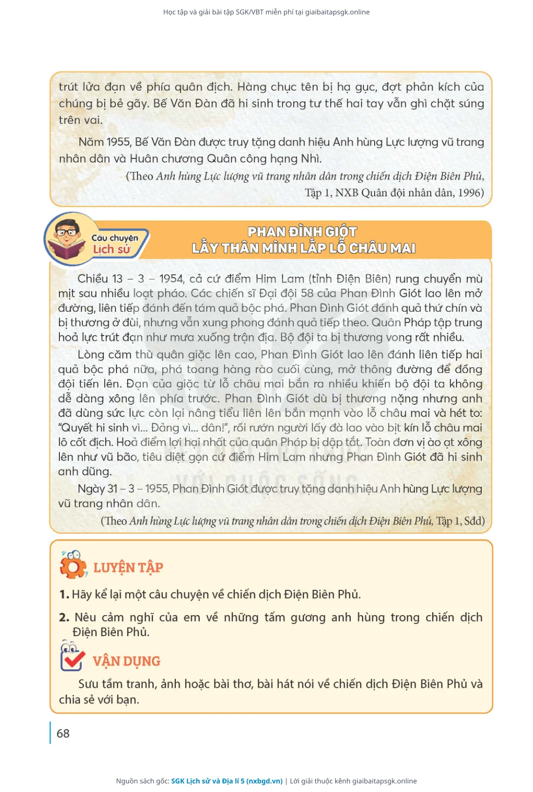 Trang 69 sách giáo khoa SGK Lịch sử và Địa lí 5 bản chuẩn