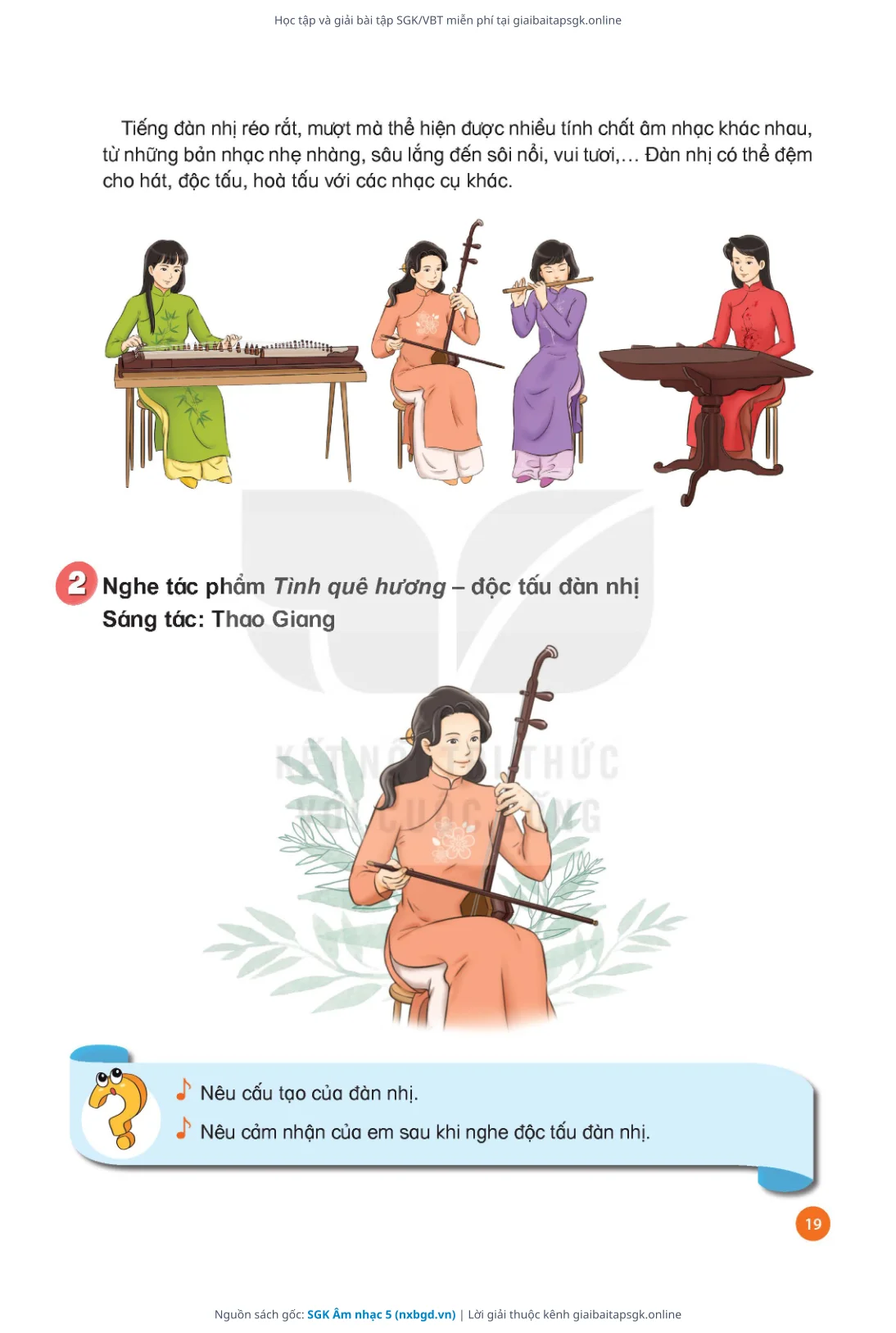 Trang 21 sách giáo khoa SGK Âm nhạc 5 thu nhỏ