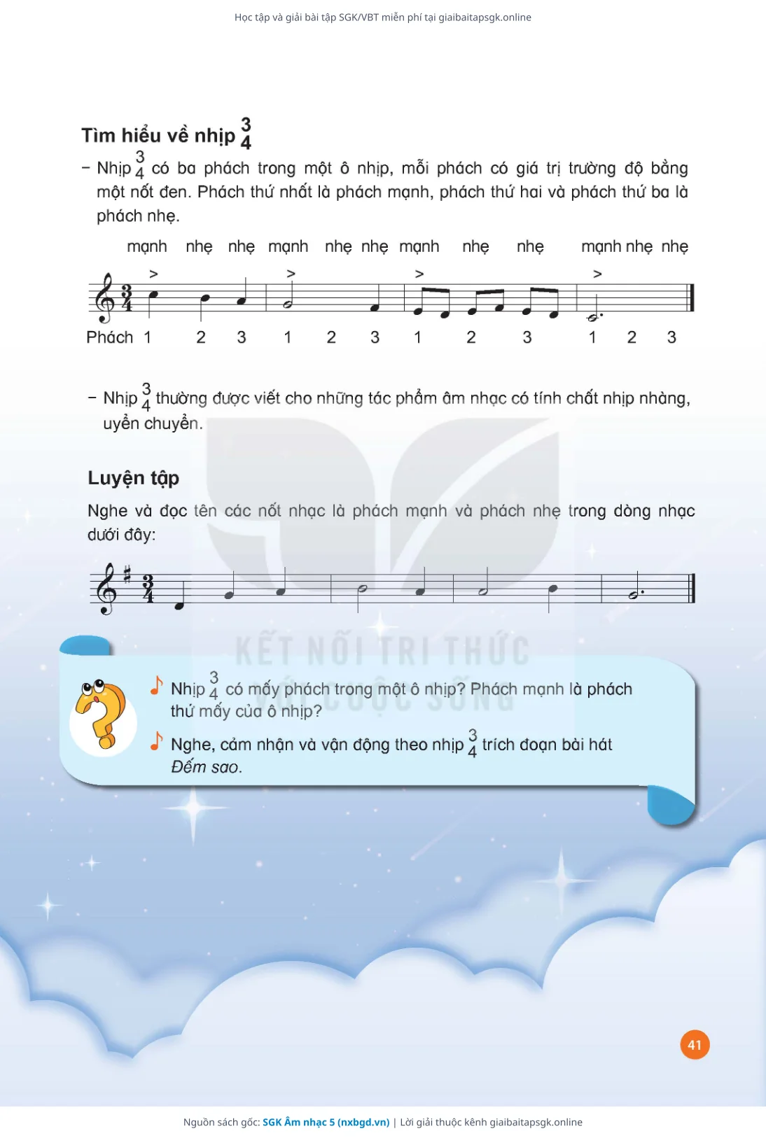 Trang 43 sách giáo khoa SGK Âm nhạc 5 thu nhỏ