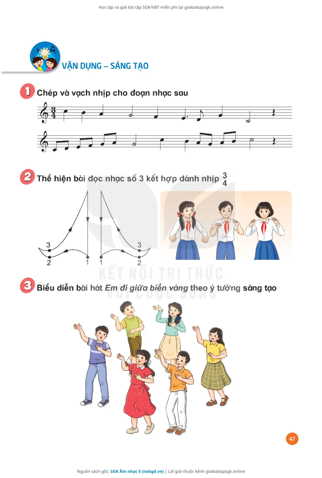 Trang 49 sách giáo khoa SGK Âm nhạc 5 thu nhỏ