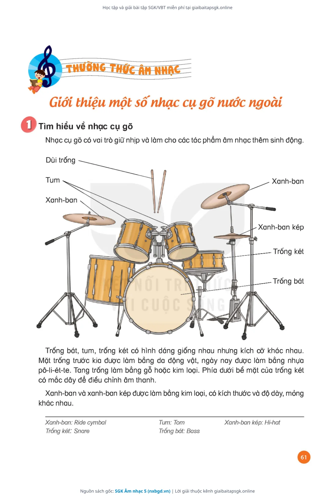 Trang 63 sách giáo khoa SGK Âm nhạc 5 thu nhỏ