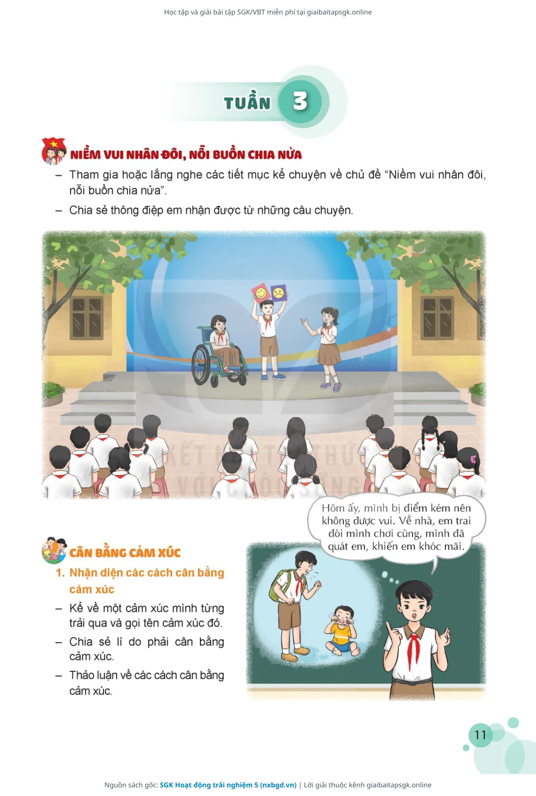 Trang 12 sách giáo khoa SGK Hoạt động trải nghiệm 5 thu nhỏ