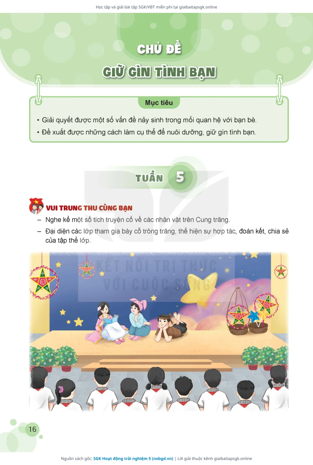 Trang 17 sách giáo khoa SGK Hoạt động trải nghiệm 5 thu nhỏ