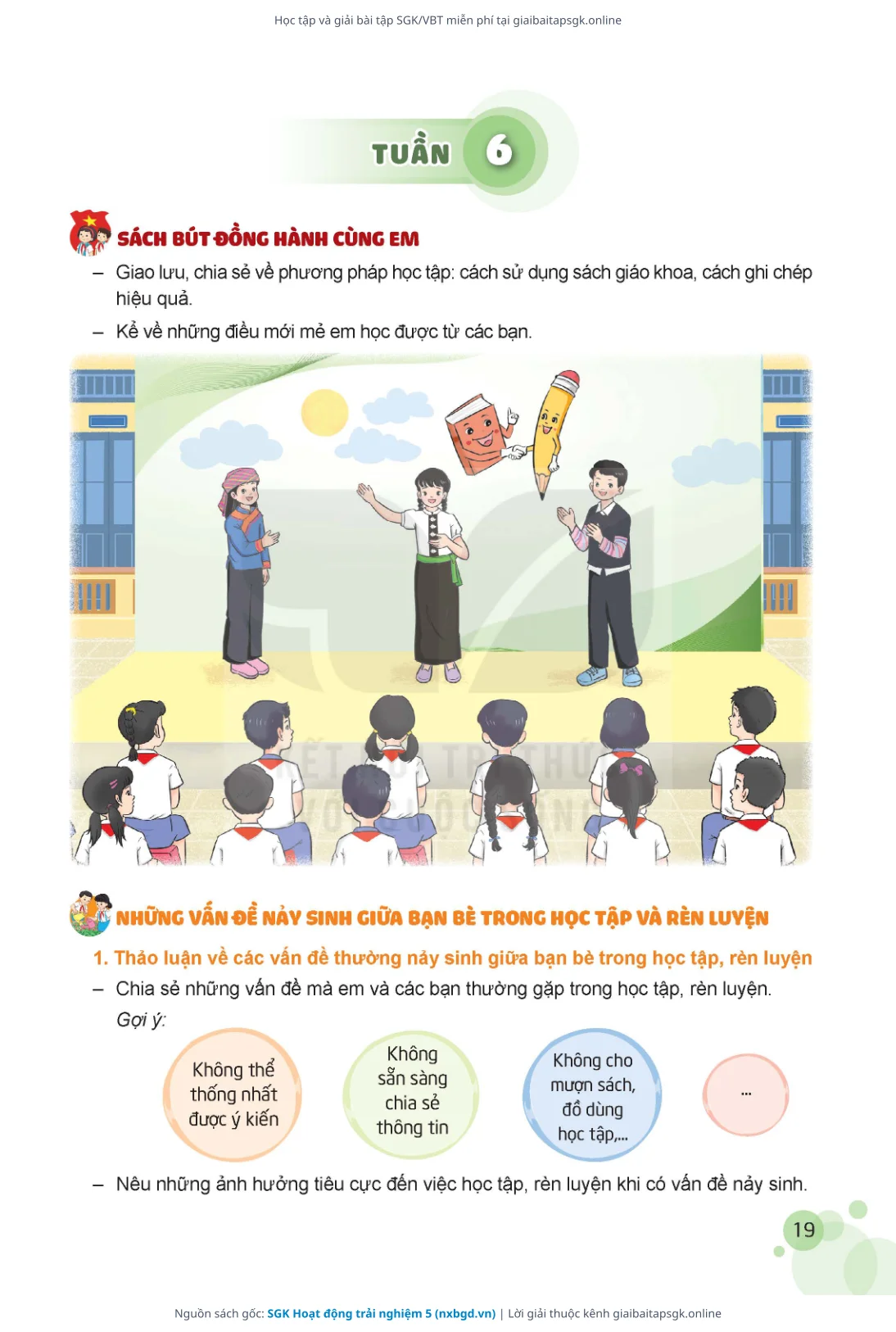 Trang 20 sách giáo khoa SGK Hoạt động trải nghiệm 5 thu nhỏ
