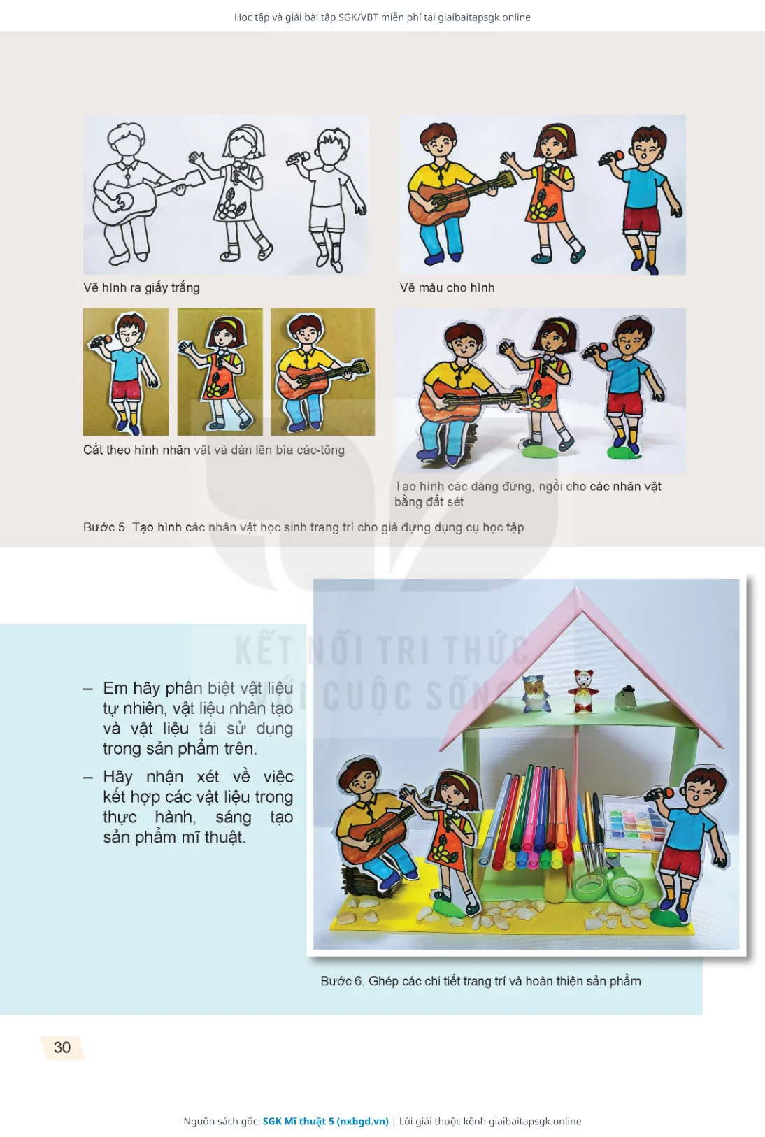 Trang 31 sách giáo khoa SGK Mĩ thuật 5 thu nhỏ