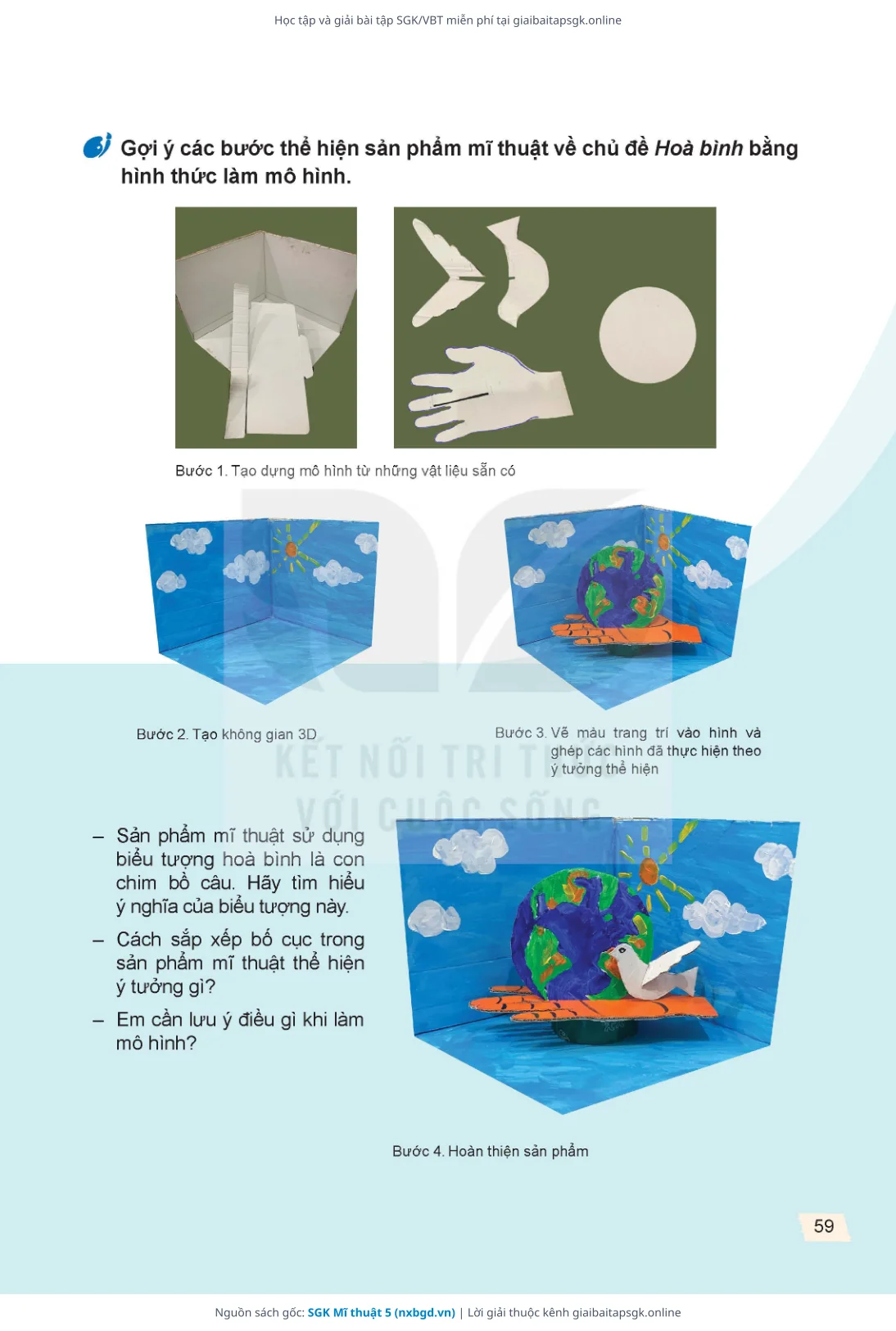 Trang 60 sách giáo khoa SGK Mĩ thuật 5 thu nhỏ