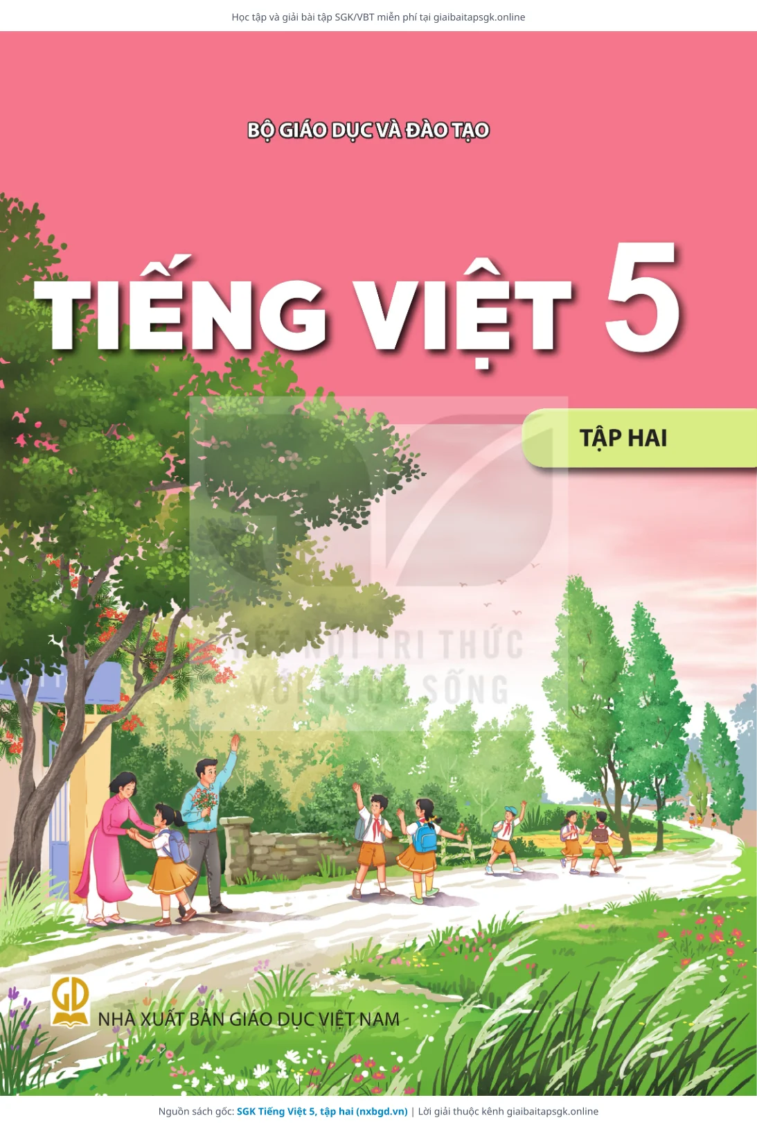 Bìa môn Tiếng Việt