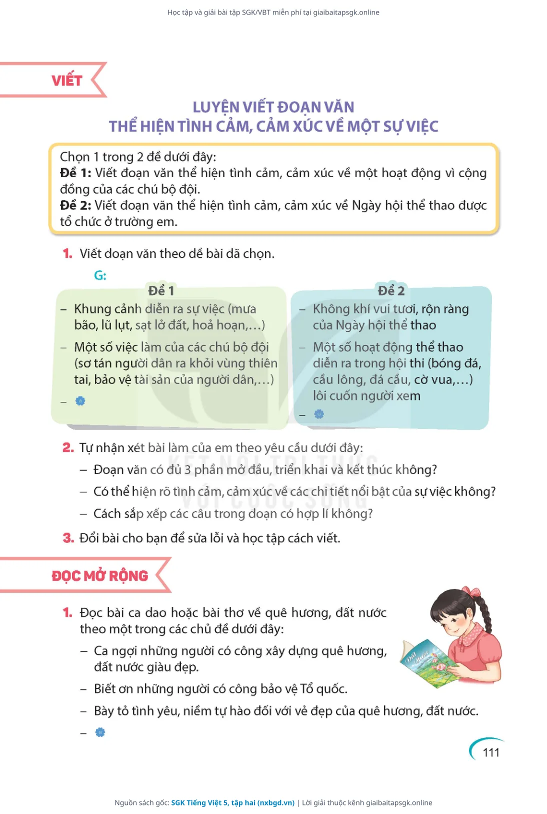 Trang 112 sách giáo khoa SGK Tiếng Việt 5, tập hai thu nhỏ