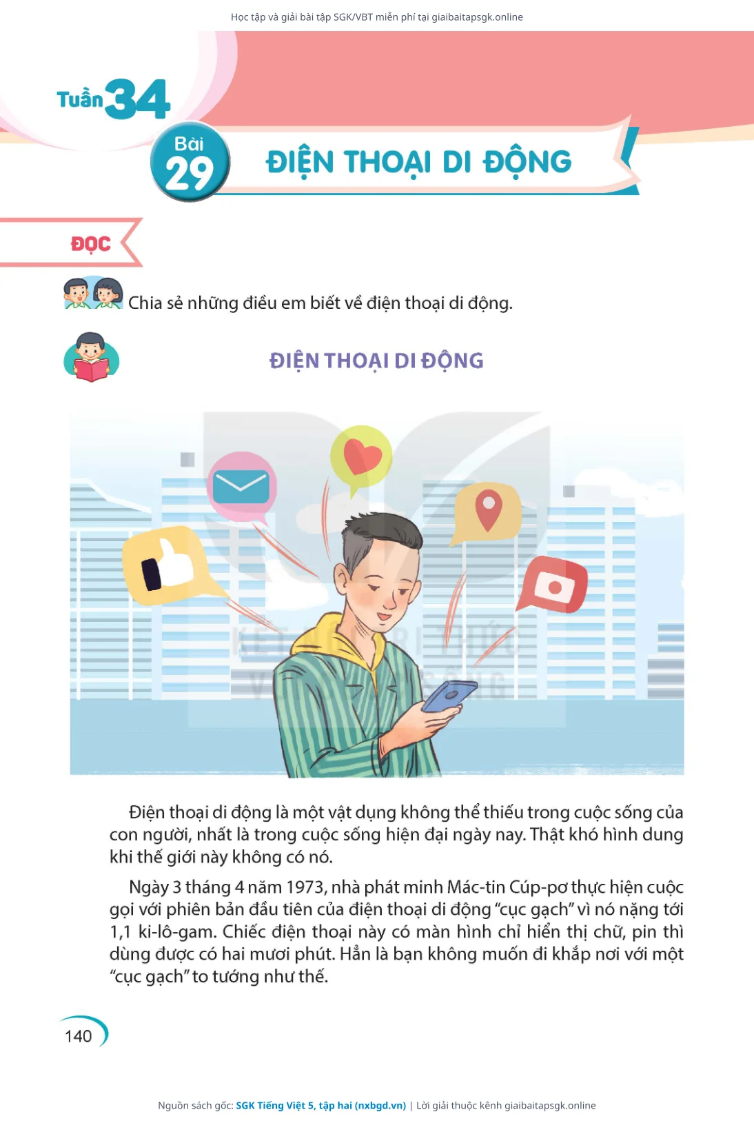Trang 141 sách giáo khoa SGK Tiếng Việt 5, tập hai thu nhỏ