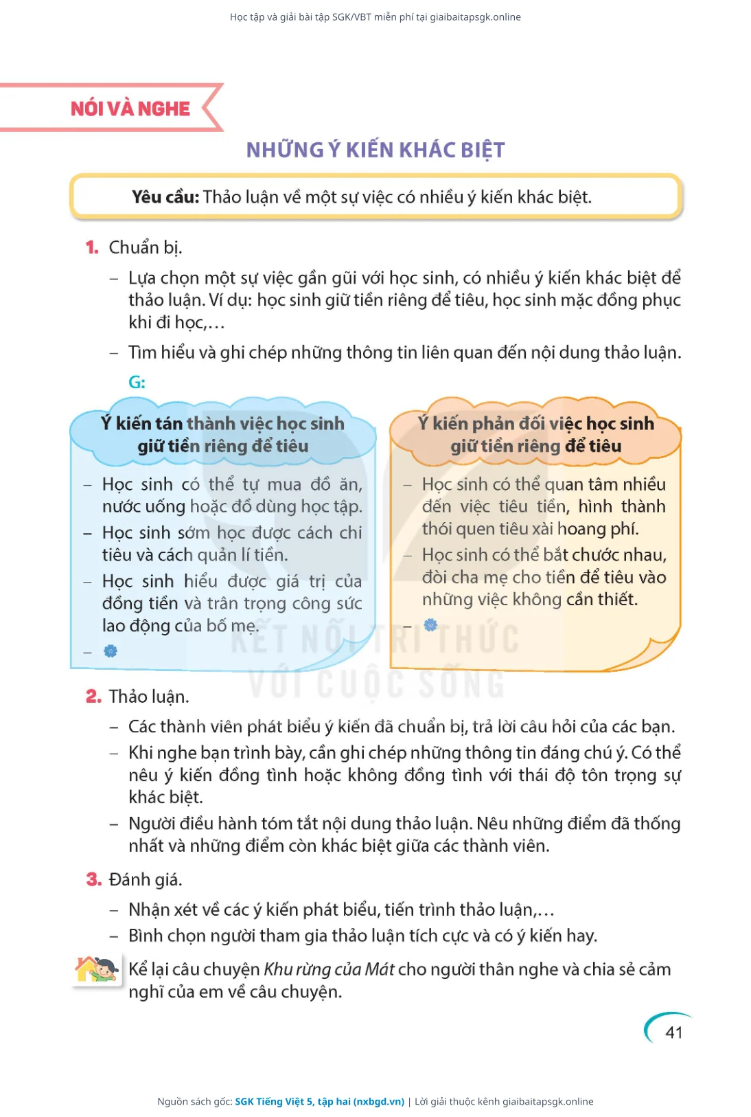 Trang 42 sách giáo khoa SGK Tiếng Việt 5, tập hai thu nhỏ
