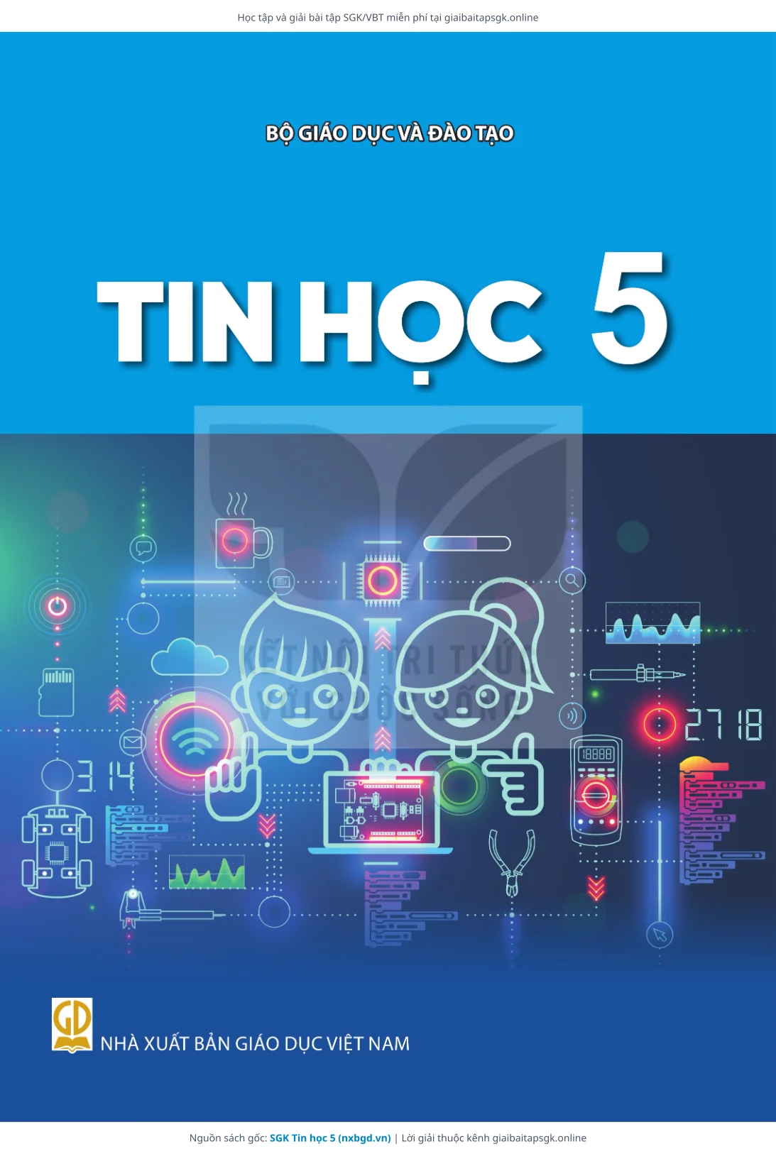 Trang 1 sách giáo khoa SGK Tin học 5 bản chuẩn