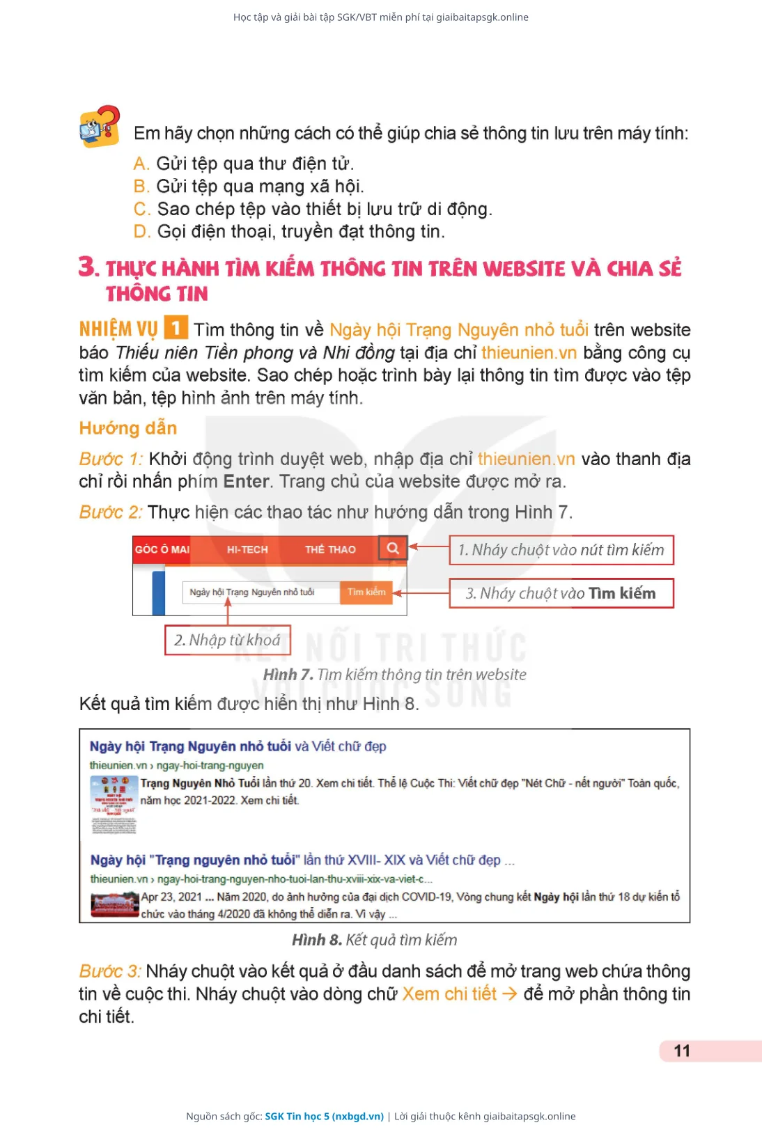 Trang 12 sách giáo khoa SGK Tin học 5 thu nhỏ