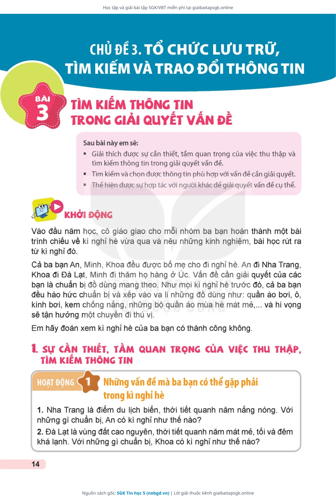 Trang 15 sách giáo khoa SGK Tin học 5 thu nhỏ