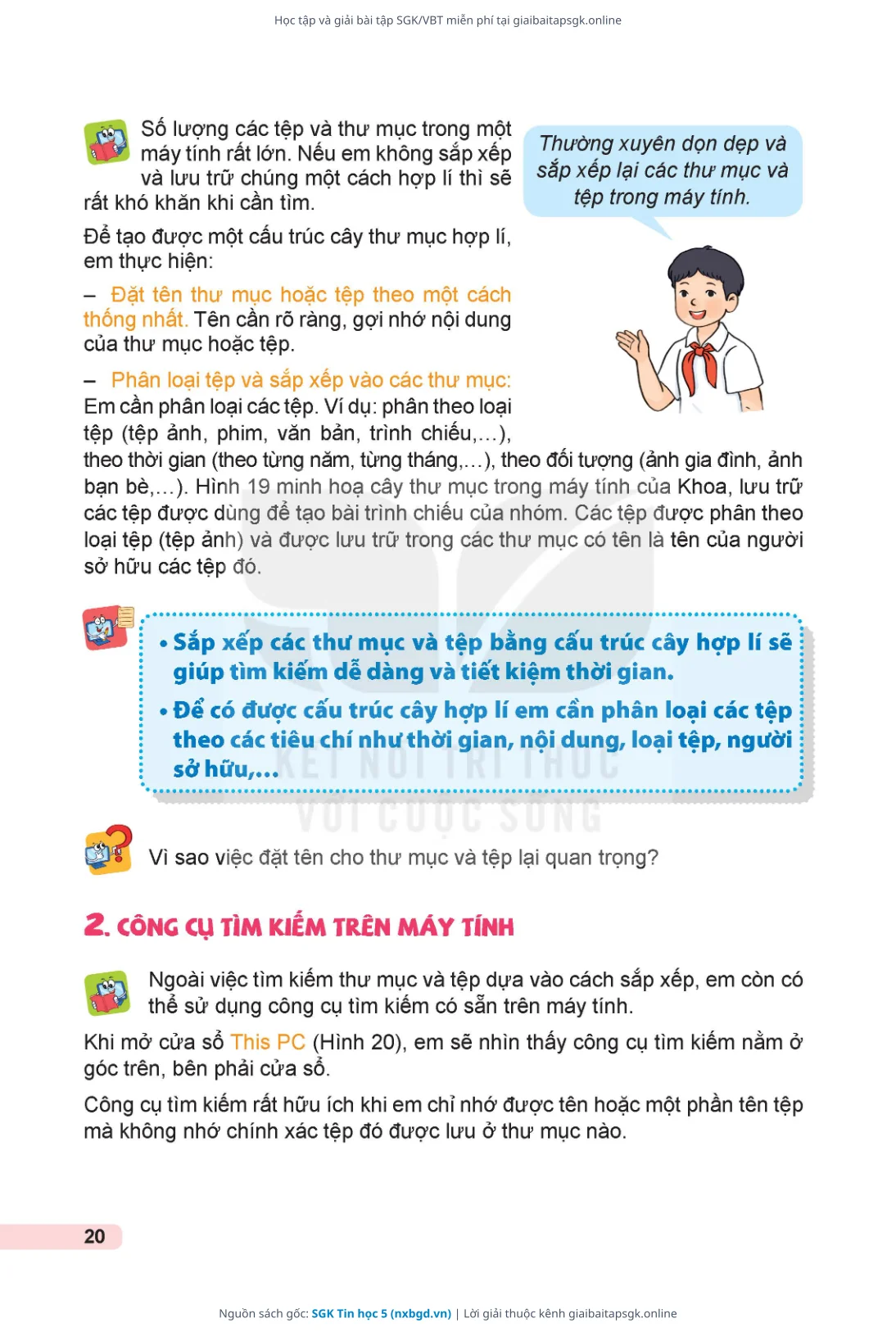 Trang 21 sách giáo khoa SGK Tin học 5 thu nhỏ