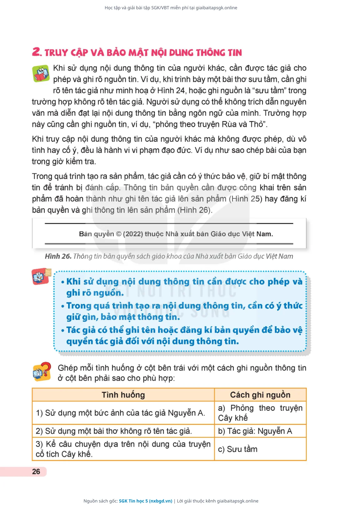 Trang 27 sách giáo khoa SGK Tin học 5 thu nhỏ