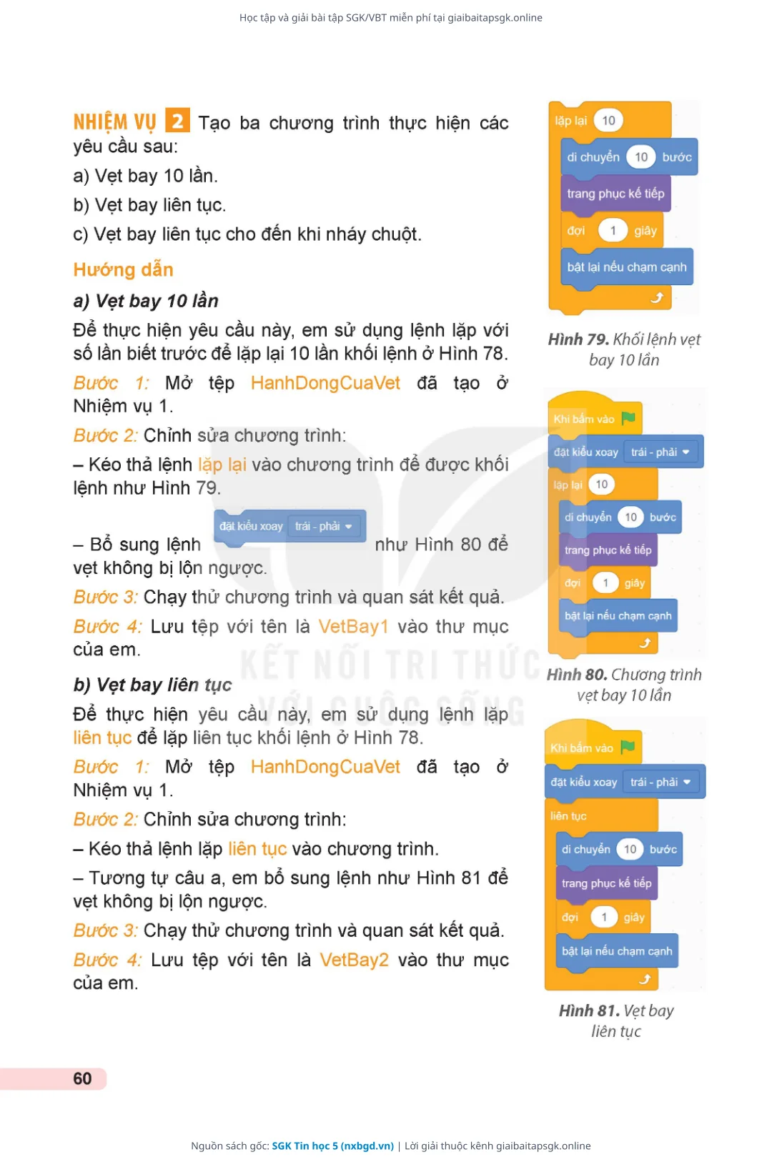 Trang 61 sách giáo khoa SGK Tin học 5 thu nhỏ