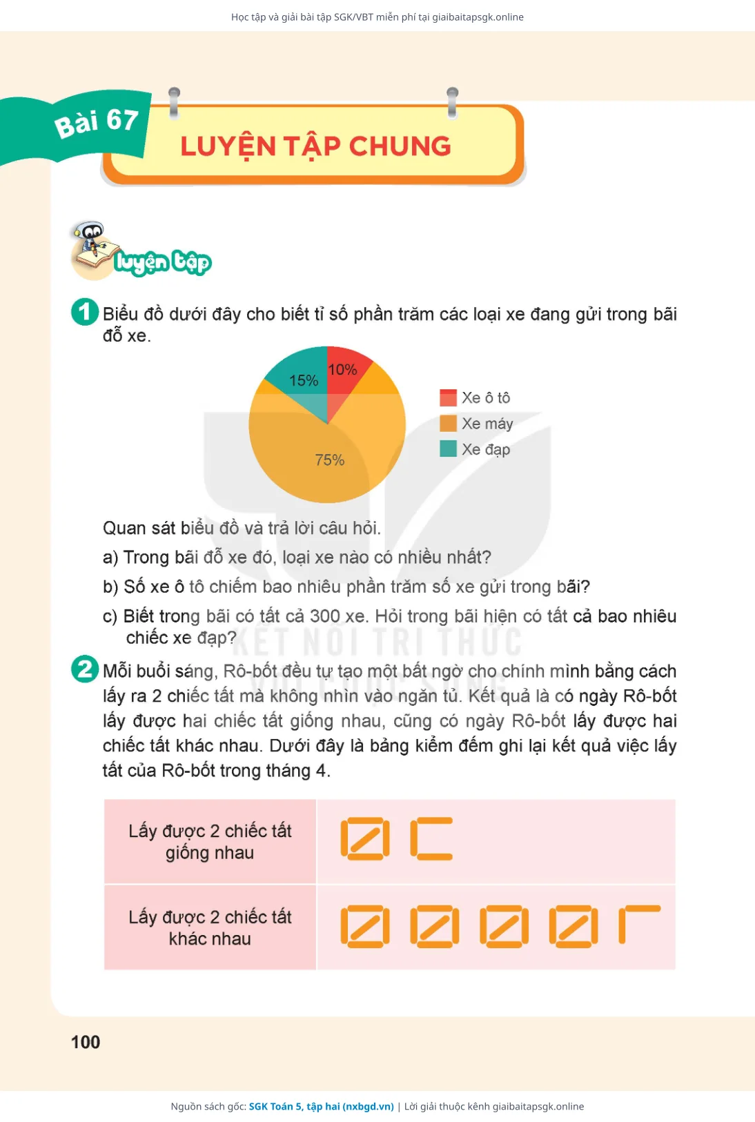 Trang 101 sách giáo khoa SGK Toán 5, tập hai thu nhỏ