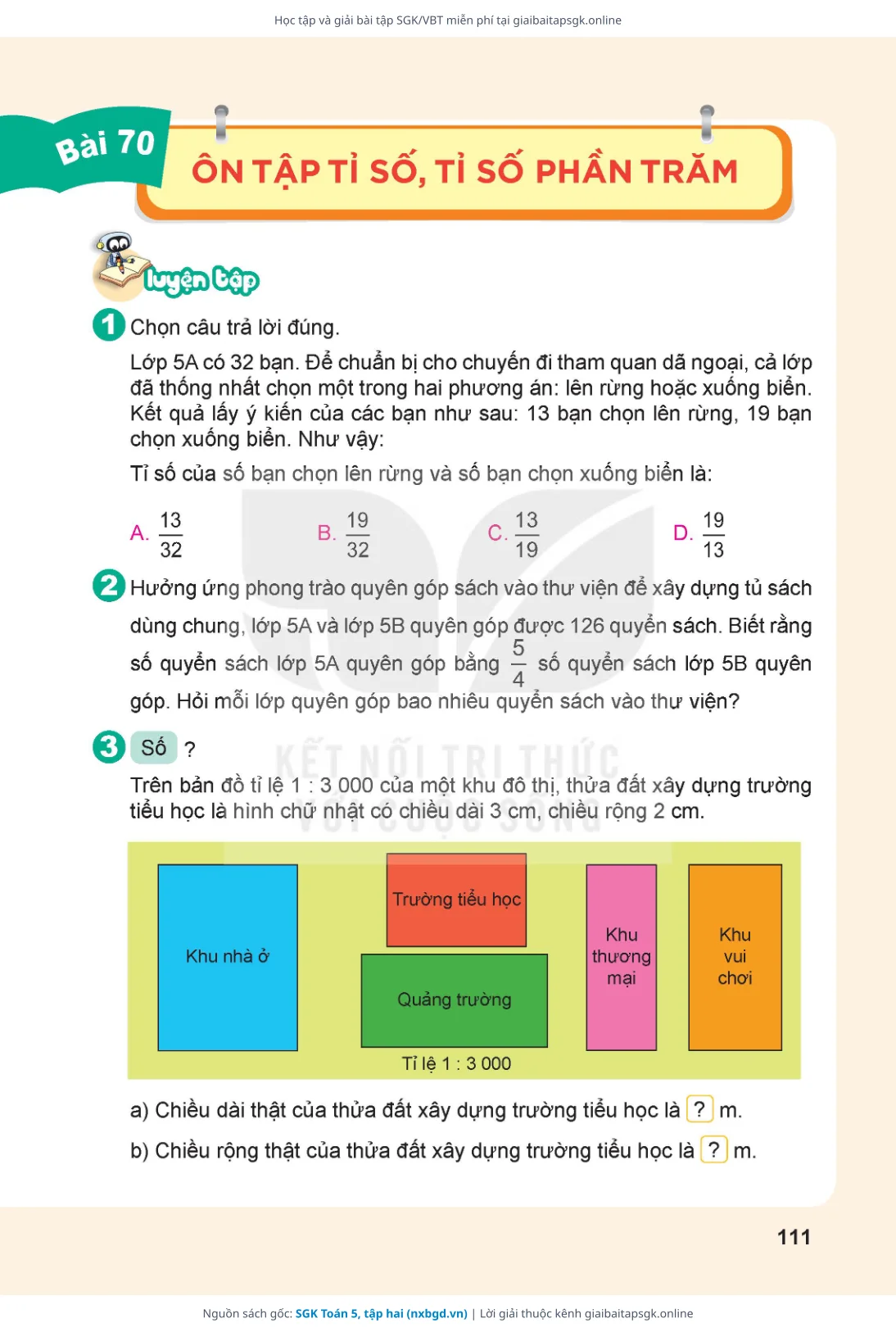 Trang 112 sách giáo khoa SGK Toán 5, tập hai thu nhỏ