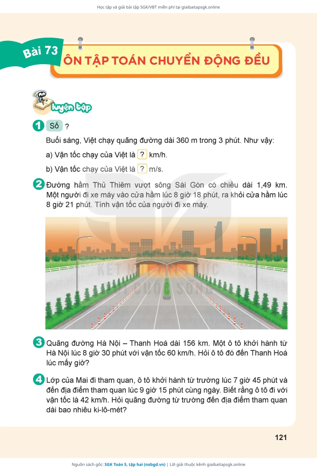 Trang 122 sách giáo khoa SGK Toán 5, tập hai thu nhỏ