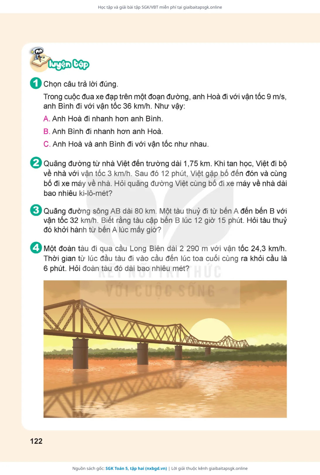 Trang 123 sách giáo khoa SGK Toán 5, tập hai thu nhỏ
